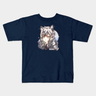 Arknights Chibi Silverash Kids T-Shirt